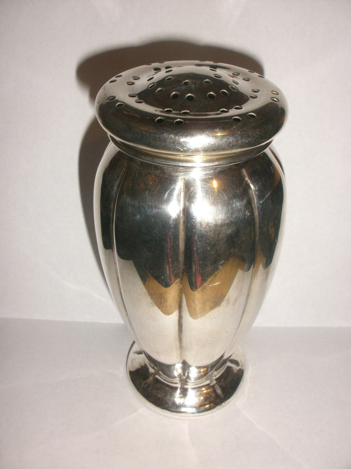 Antique sterling silver sugar muffineer castor Whiting co 5473 Brand Chatillon
