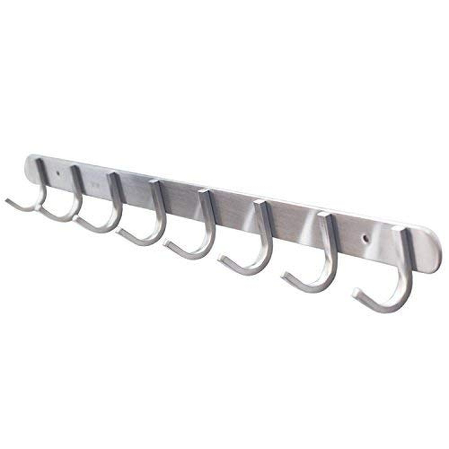 Coat Hook Rack with 8 Square Hooks – Premium Modern Wall Mounted – Ultra dura…
