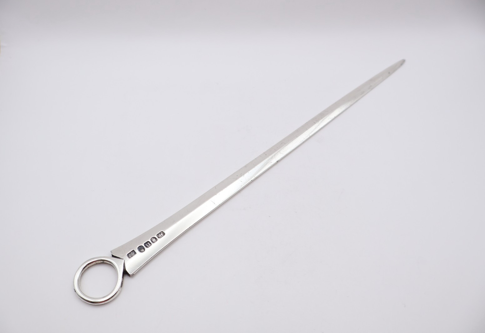 Quality Antique Georgian Solid Silver Hester Bateman Meat Skewer London 1788