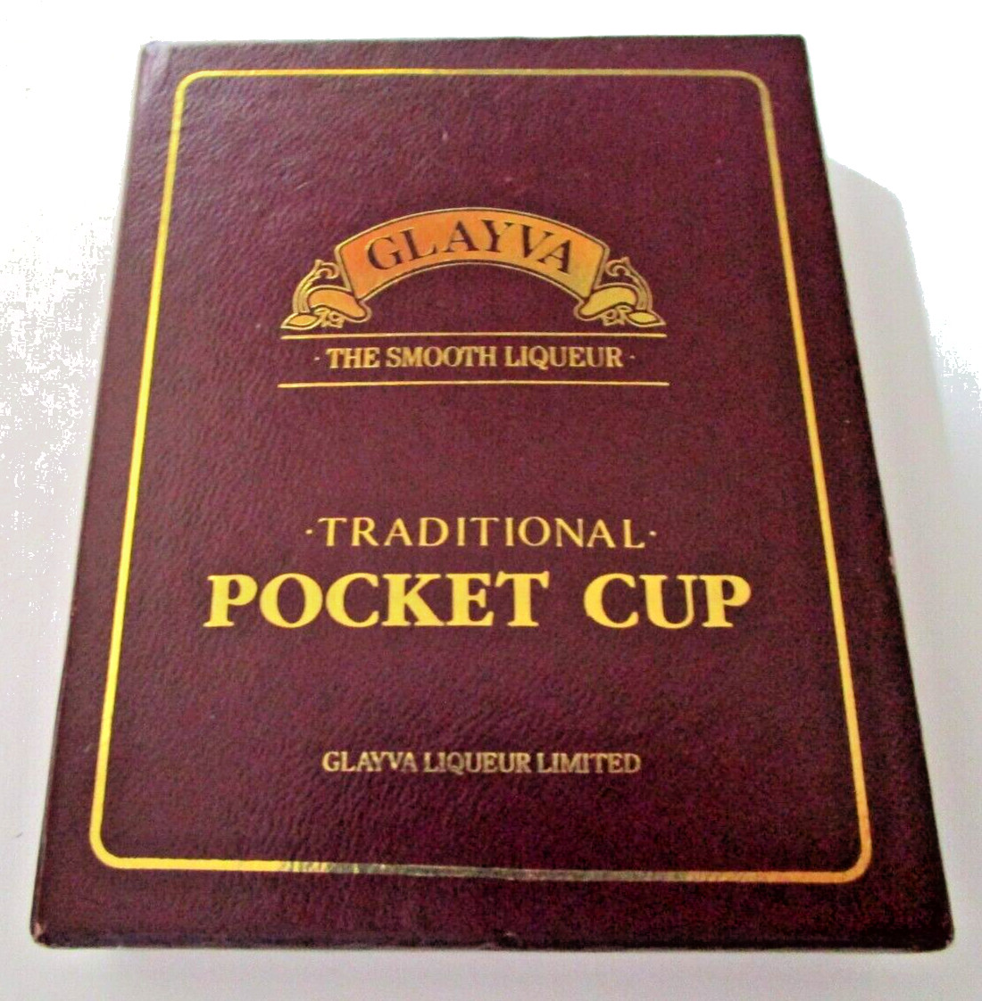 Vintage GLAYVA Edinburgh Military Tattoo FOLDING POCKET CUP by Grants of Dalvey