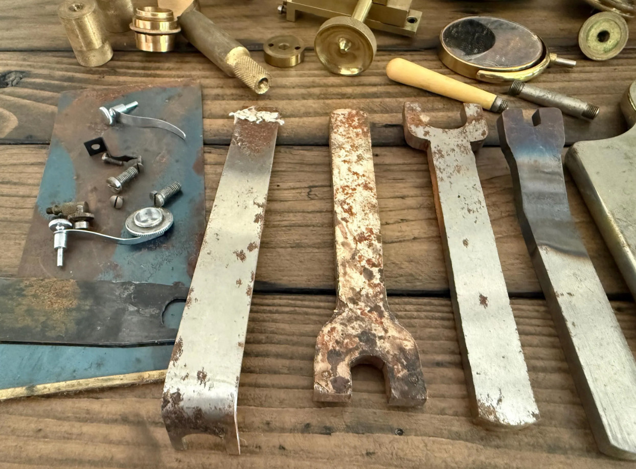 Antique Bausch & Lomb Microscope Parts