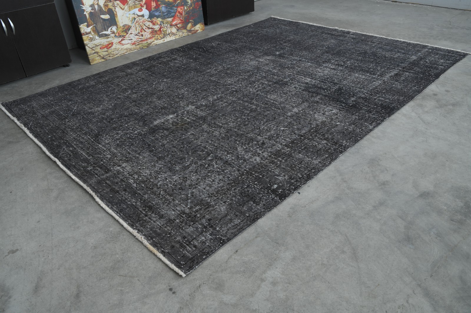 7×10 area rug handmade oversize vintage turkish oriental rug anatolia carpet 456