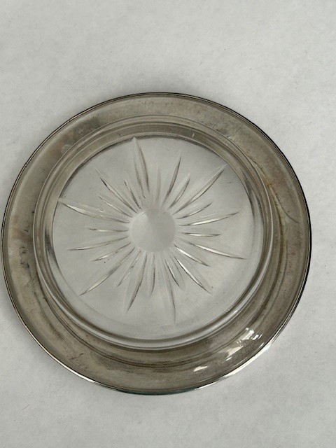 FRANK M WHITING & CO.STERLING SILVER R50 SUNBURST COASTERS