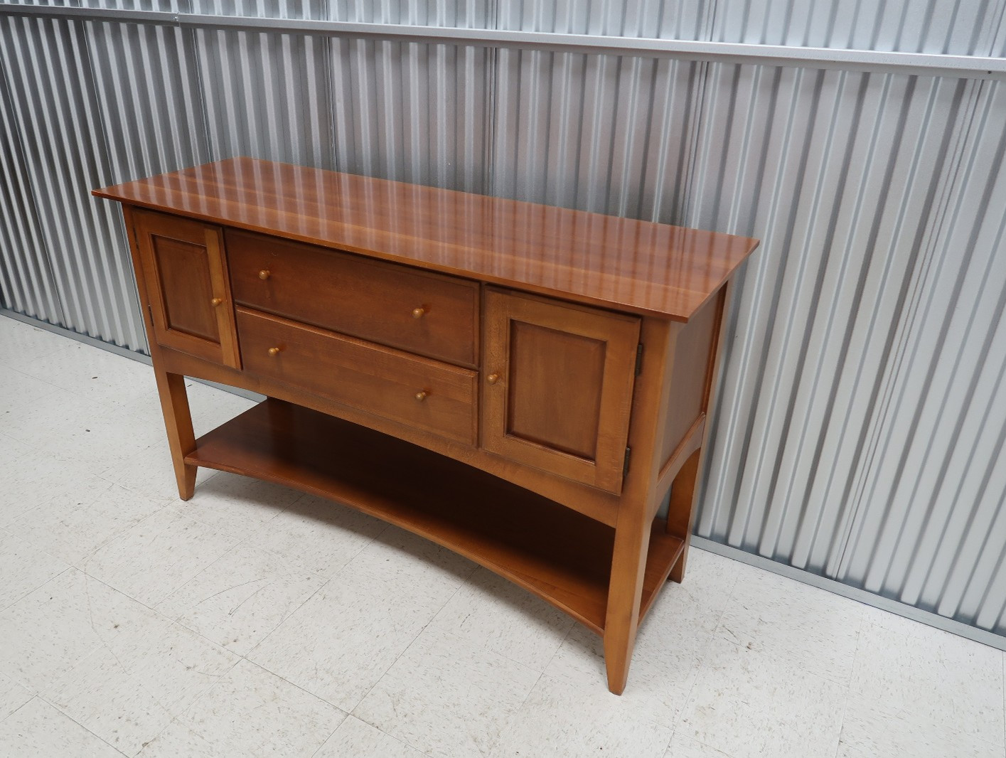 Thomasville ” Impressions” Cherry Sideboard With Hutch