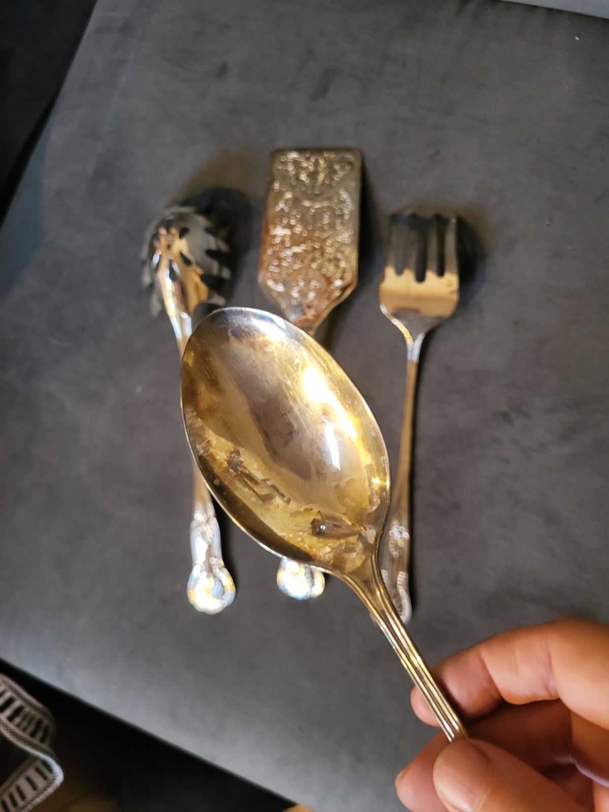 Silver Plated Serving Set