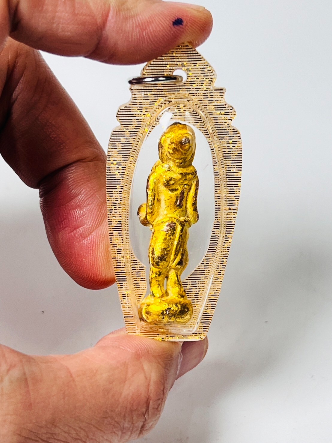 Laos Hermit Gold Leklai Buffalo Mountain Cave Love sex wealth attraction Amulet