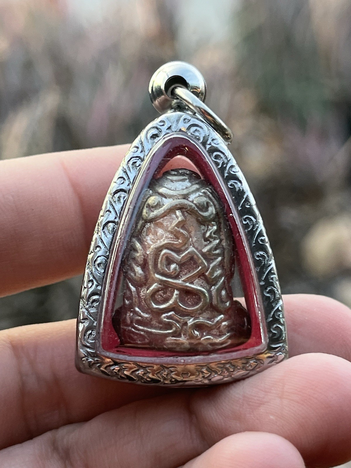 Pidta Maha Larb Thai Amulet Charm Fetish Luck Talisman Protection 002