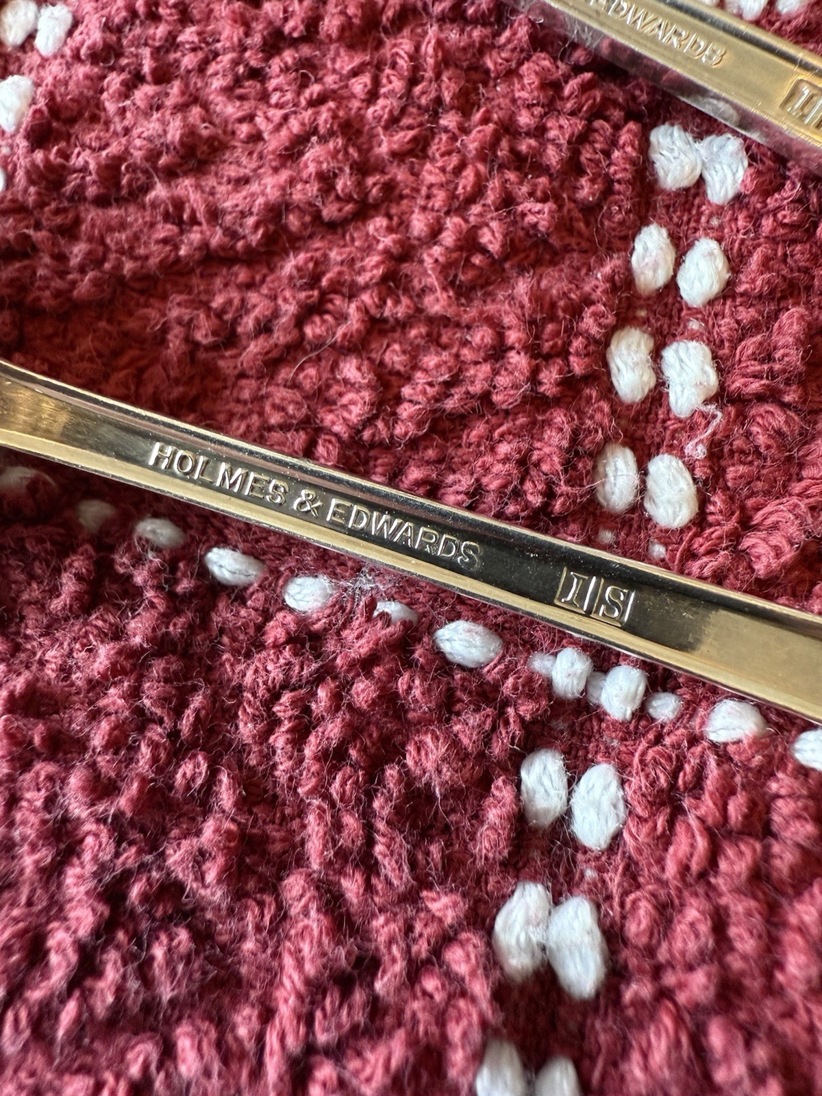 Holmes and Edwards Silverplate Spring Garden Youth Fork and Spoon