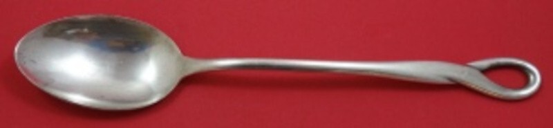 Padova by Tiffany and Co Sterling Silver Salad Serving Spoon 10 3/4″ Heirloom