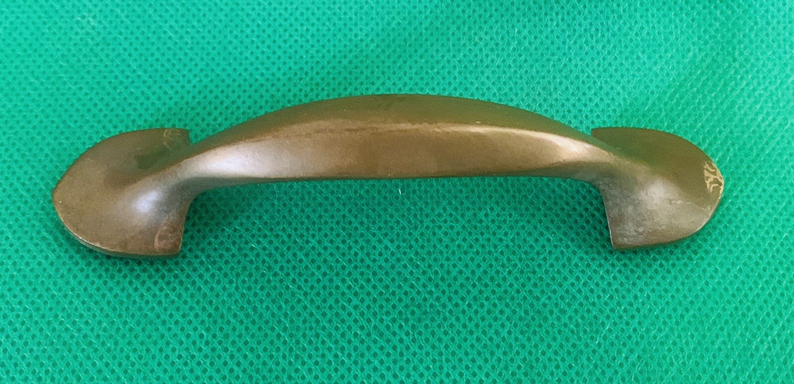 antique hardware drawer pull 3.5”centers brass art deco arts & crafts mission