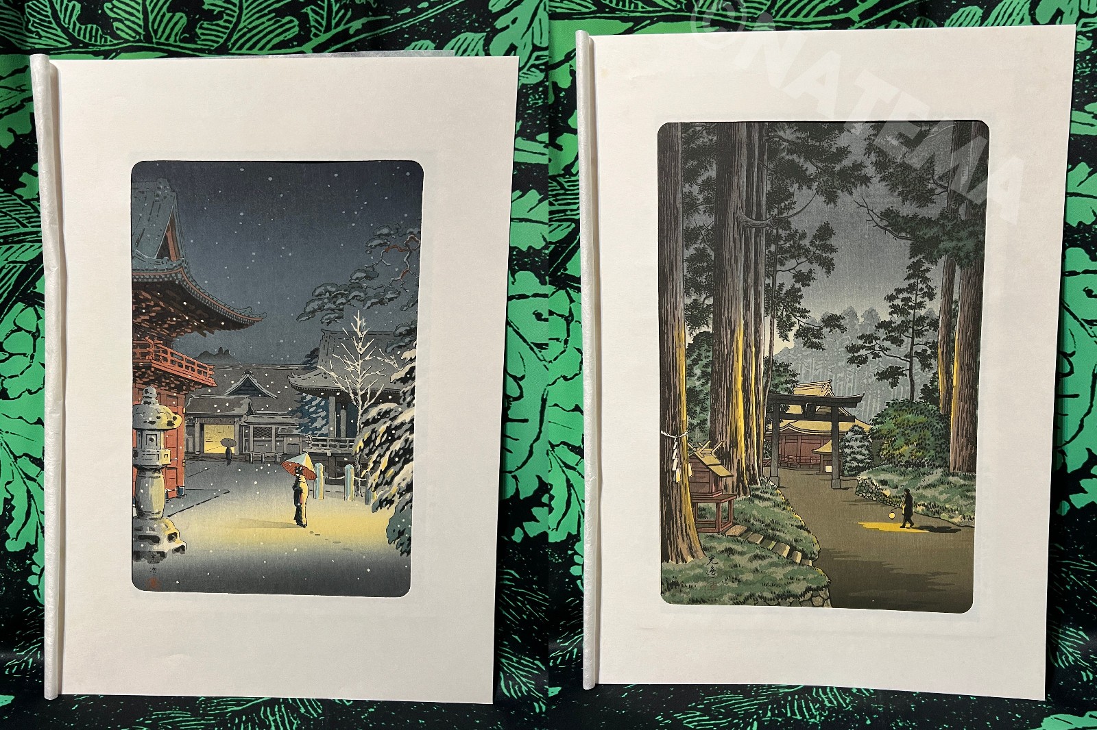 Hasui Kawase Koitsu Tsuchiya woodblock print “Japan Meisho Zukai” set of 28 Rare