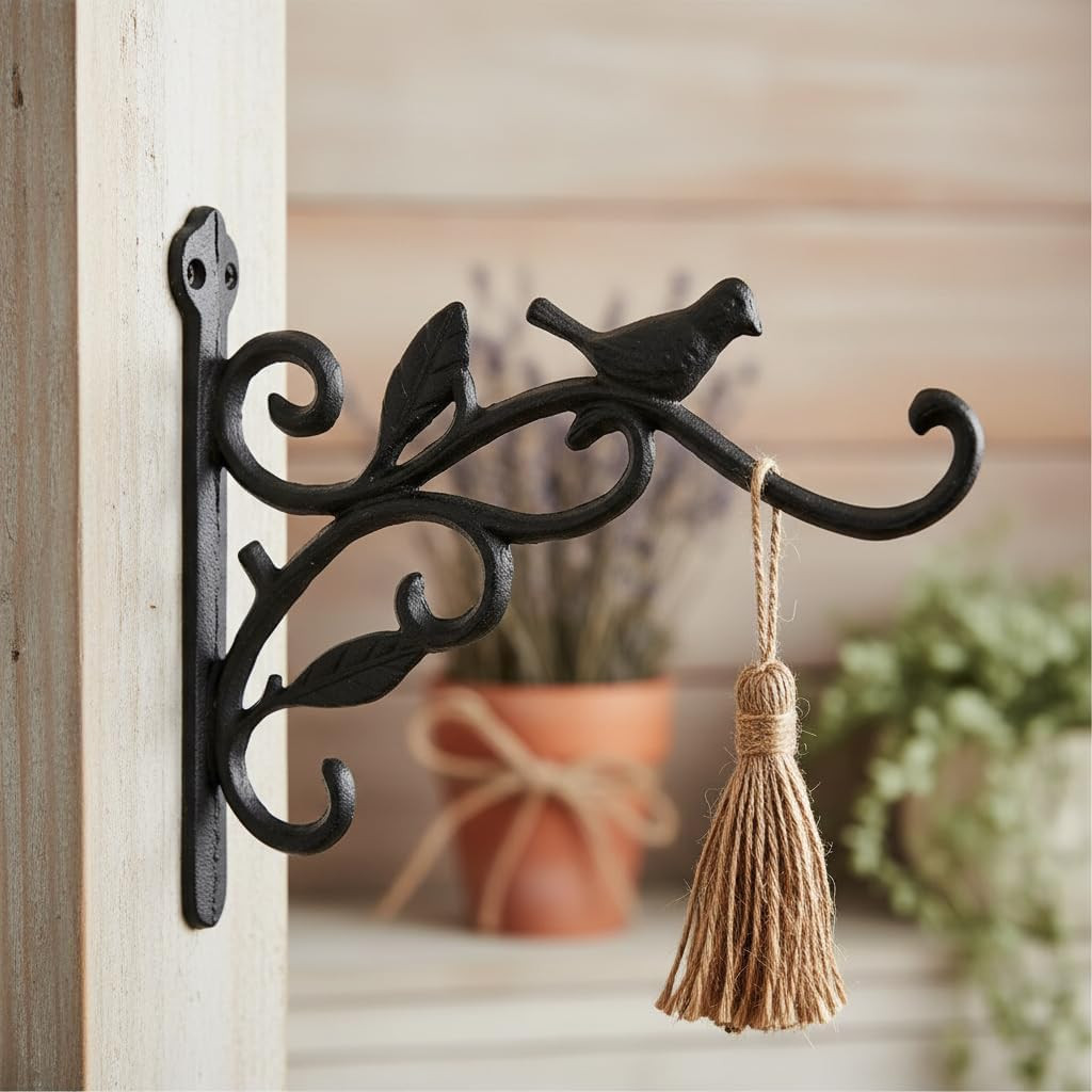 Antique and Vintage Animal Collection Cast Iron Wall Mount Bracket, Hangers for