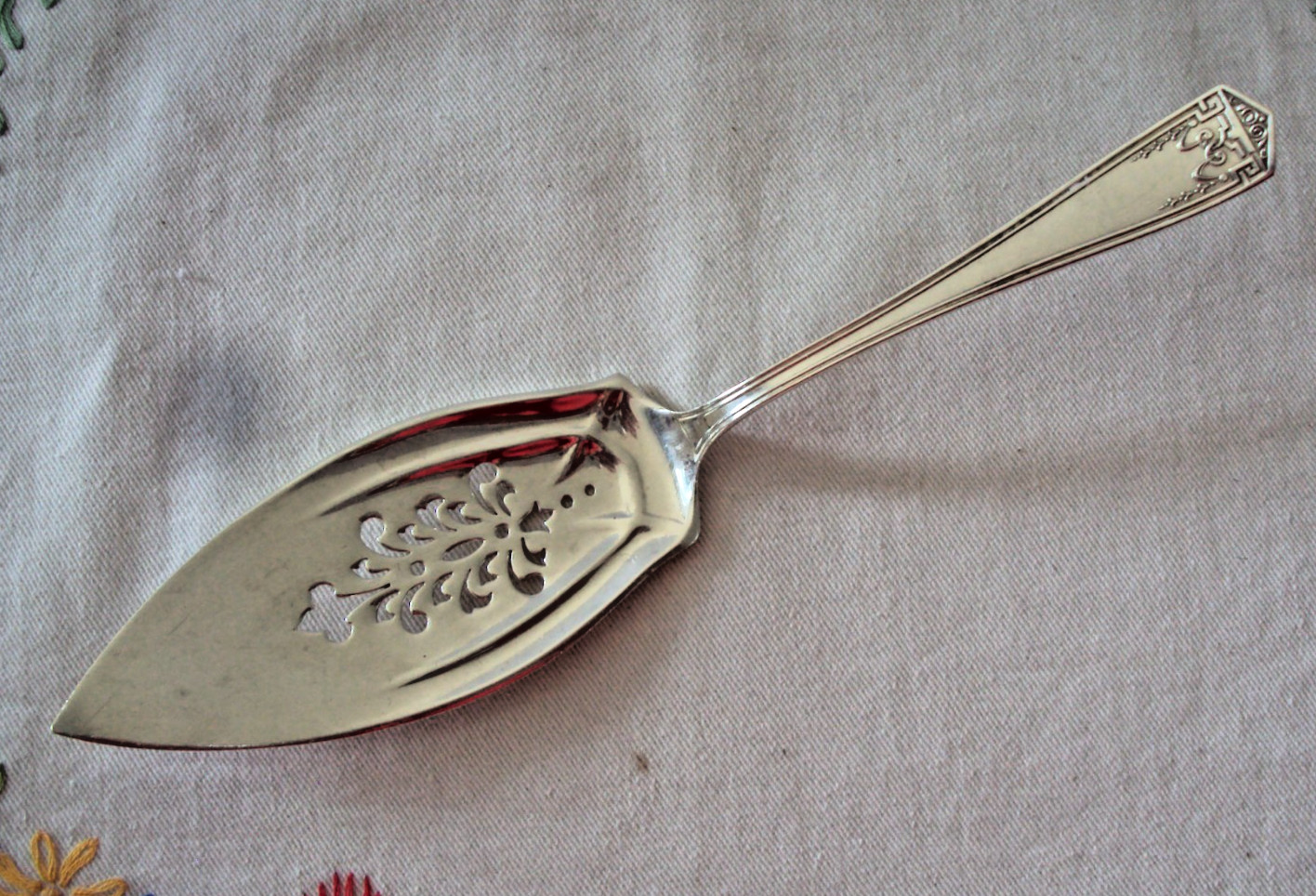 Sterling DEVONSHIRE Jelly Cake Server by International c. 1914 No Monogram VGC