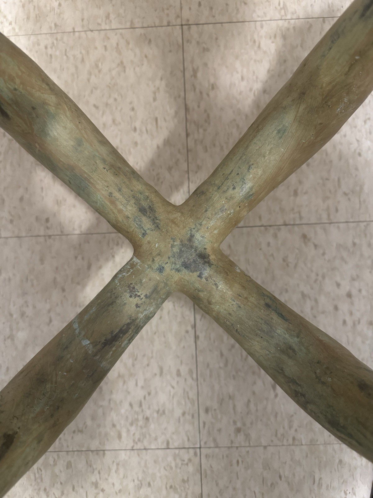 RARE EXQUISITE DEER FORM COFFEE TABLE IN ARMAND-ALBERT RATEAU STYLE