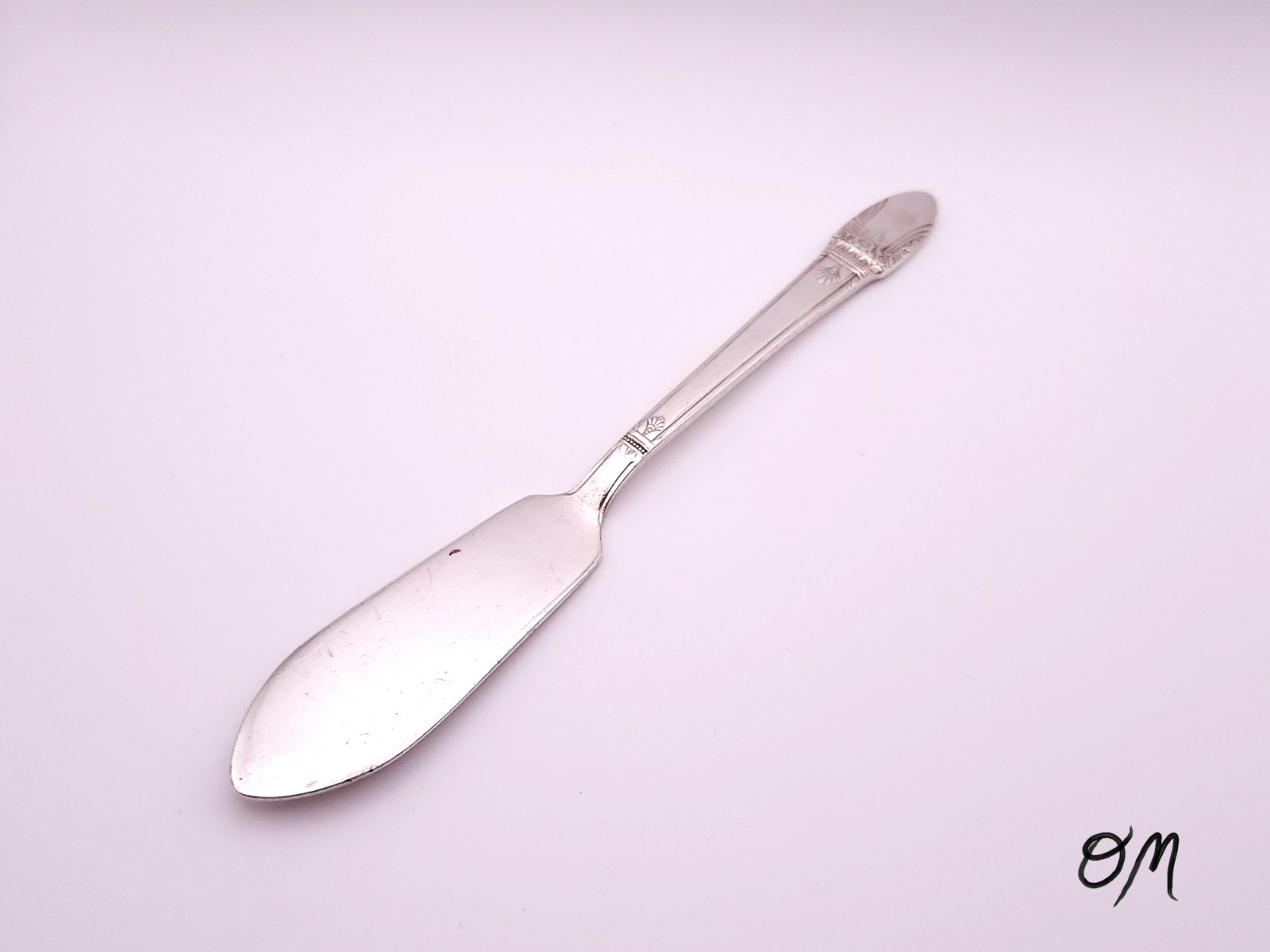 VTG Master Butter Knife First Love Pattern 1847 Roger Bros International Silver