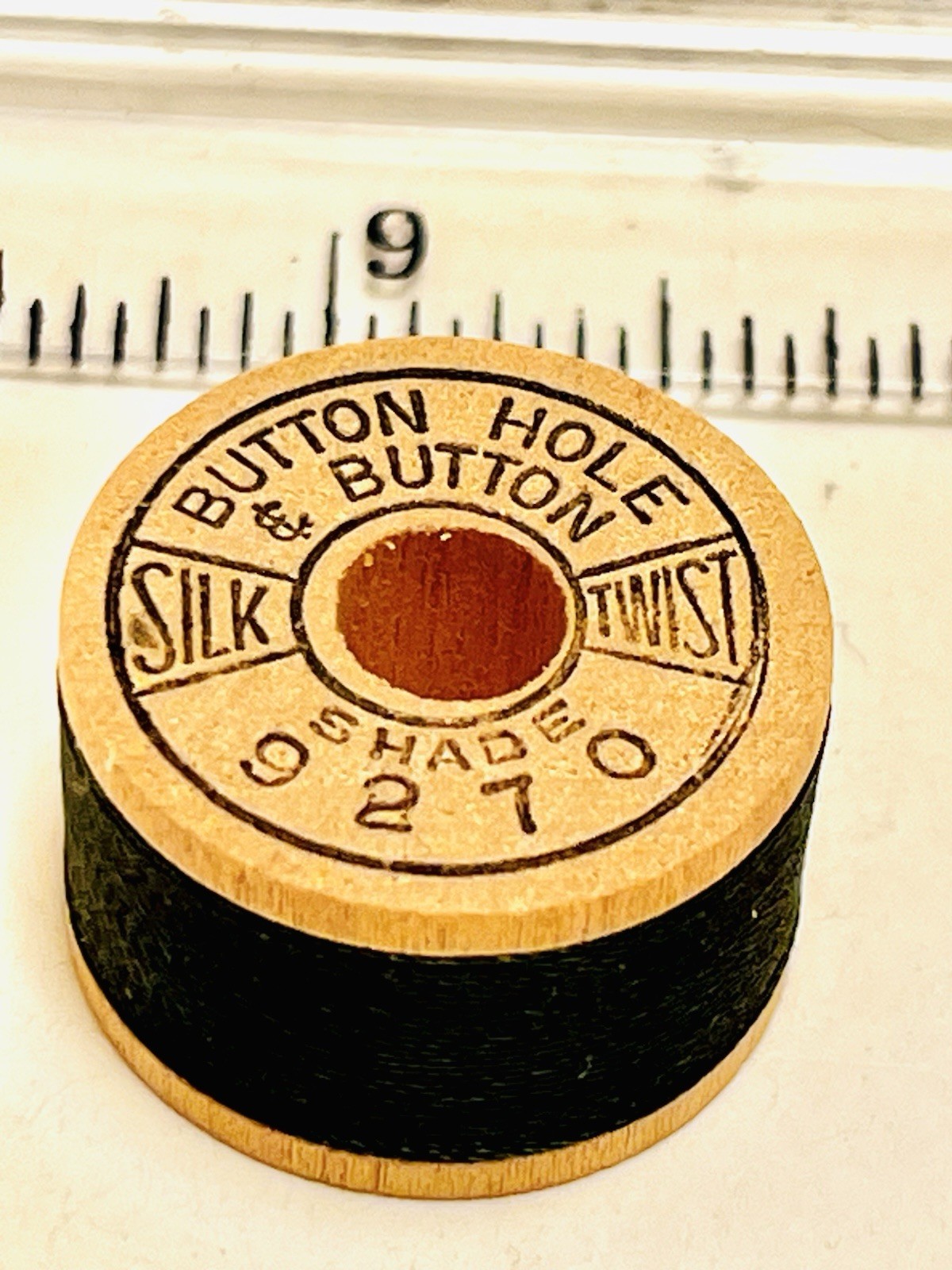 VTG Silk Thread BELDING CORTICELLI Hunter Green Fly Fishing Tying Sewing 9270