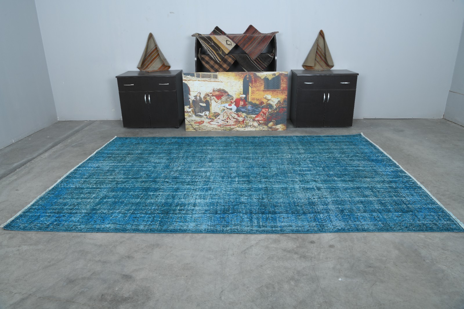 7×10 area rug handmade oversize vintage turkish oriental rug anatolia carpet 466