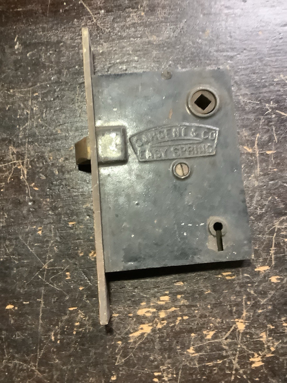 1886 Sargent “Easy Spring” Mortise Lock – Institutional Weight East Springfield