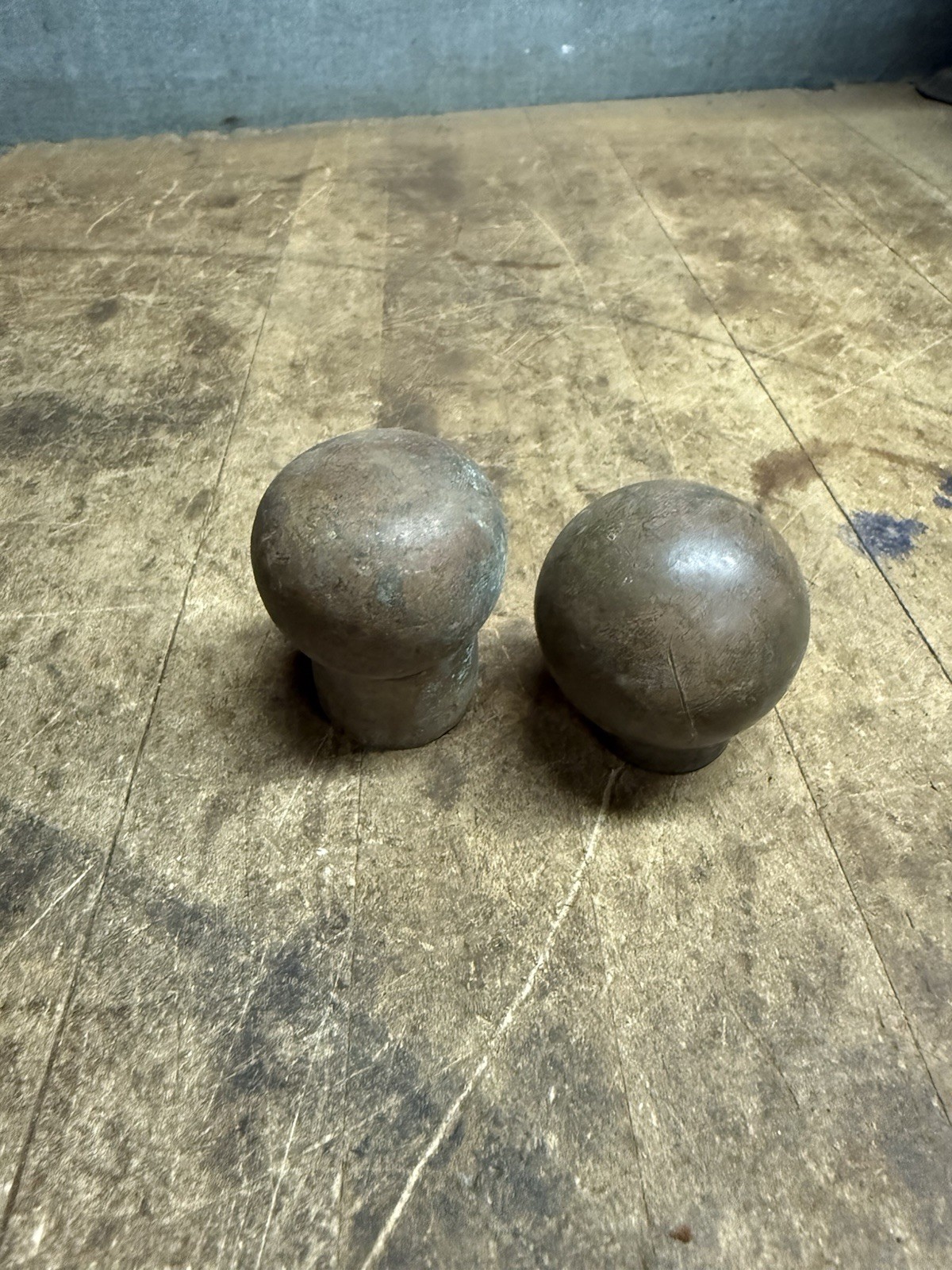 Western Horse Hame Harness Dandy Ball Knob Finial Topper Brass Cane Handle Parts
