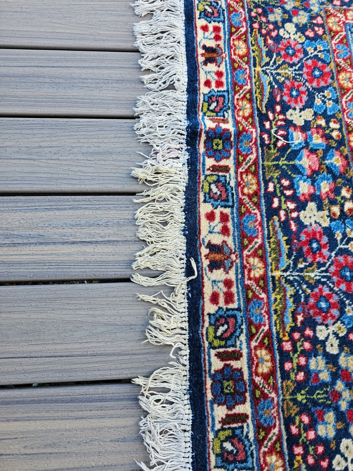 Antique Tabrizz rug over 100 years old Handmade 12.10″x9.2′ (With Certificate)