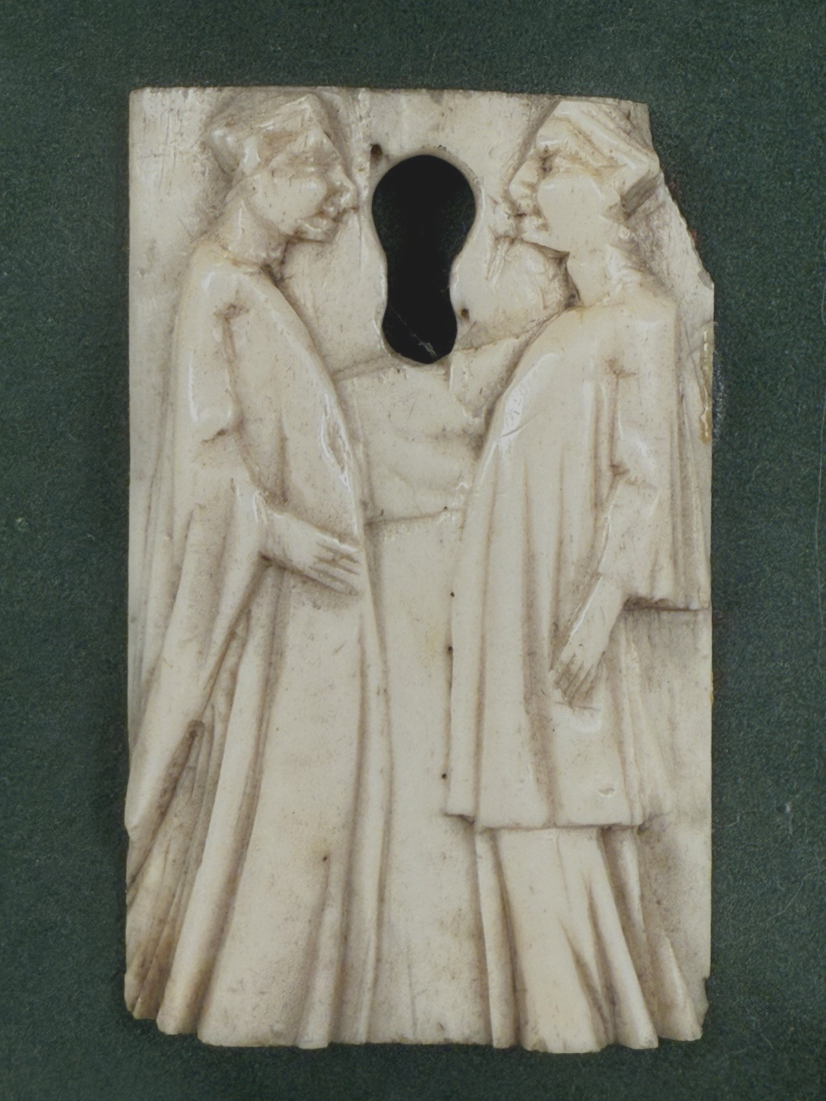 Italy Fragment of a Box possibly Embriachi Workshop first third 15th century