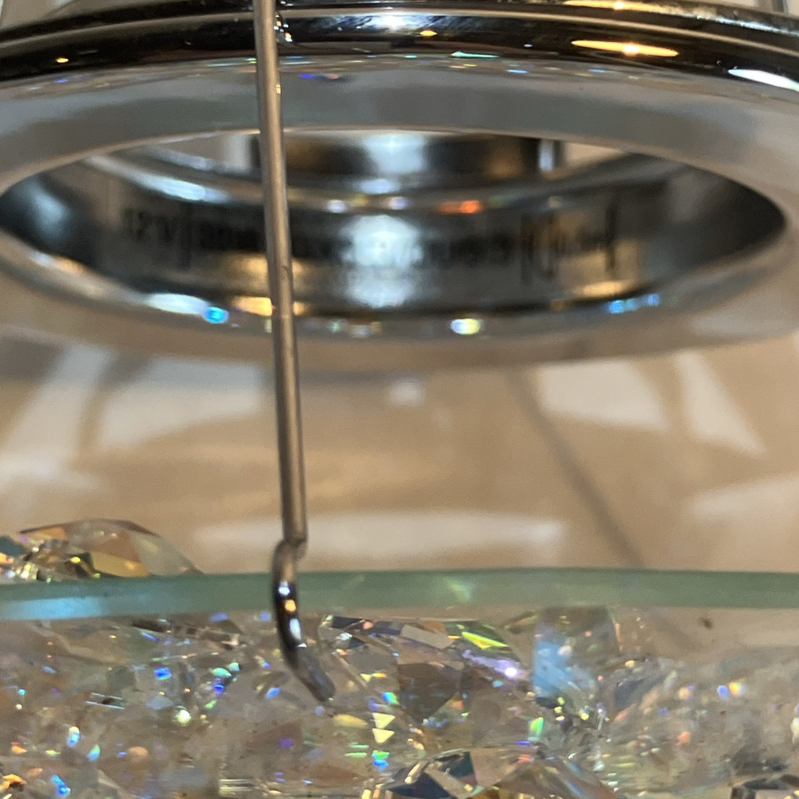 Swarovski Crystal Down Light