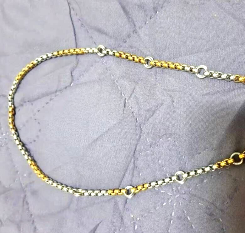 Stainless Necklace Chain For Hanging Pendant Thai Amulet Length 26″