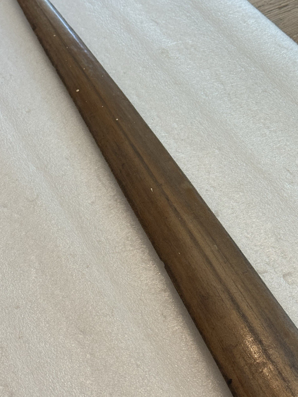 Antique Dated 1900 Sailor Made Folk Art Swordfish Bill Bird & Ship Carved Design