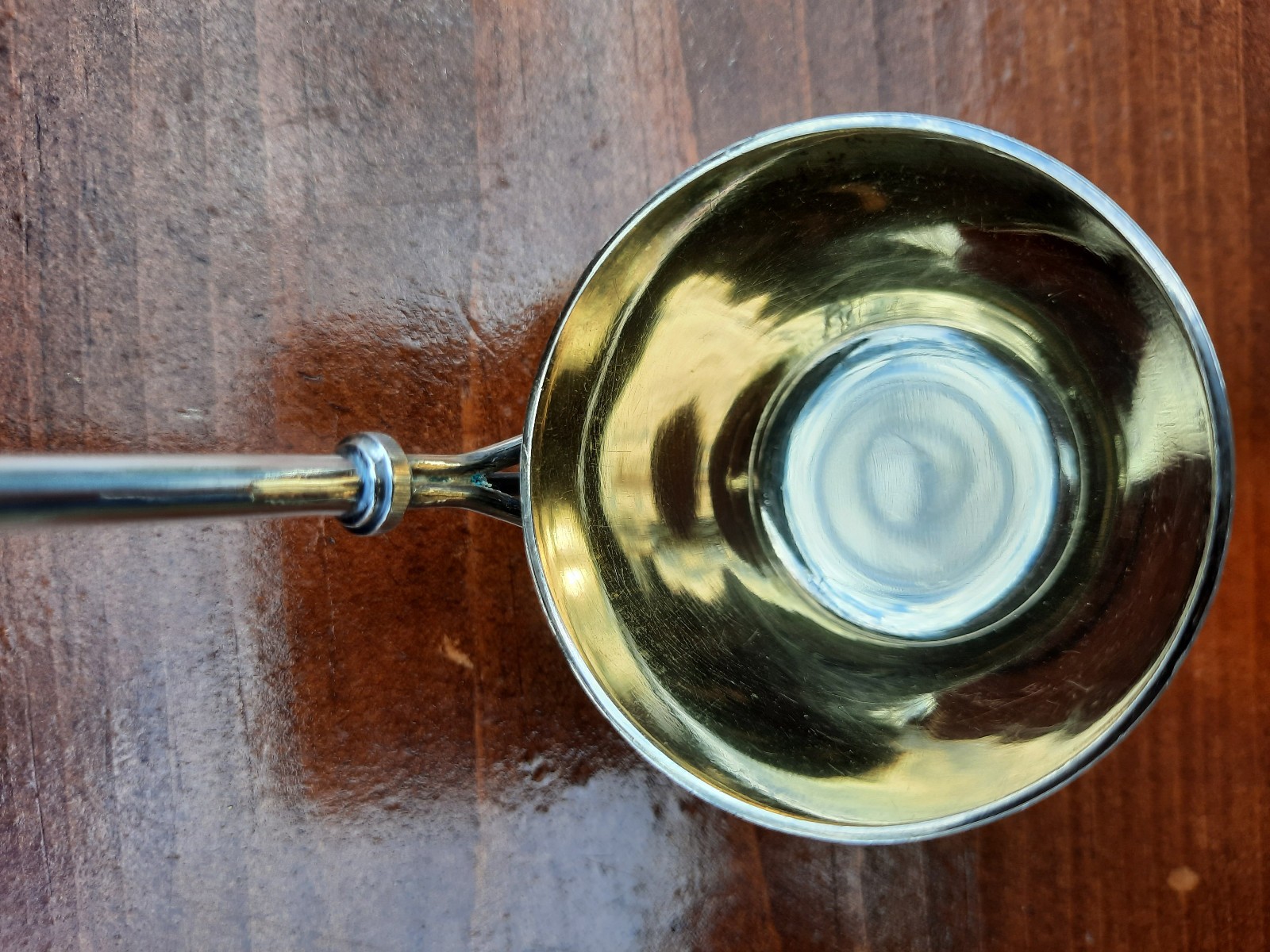 Coin Silver Knowles & Ladd Leaf & Berry Bucket Ladle, No Mono