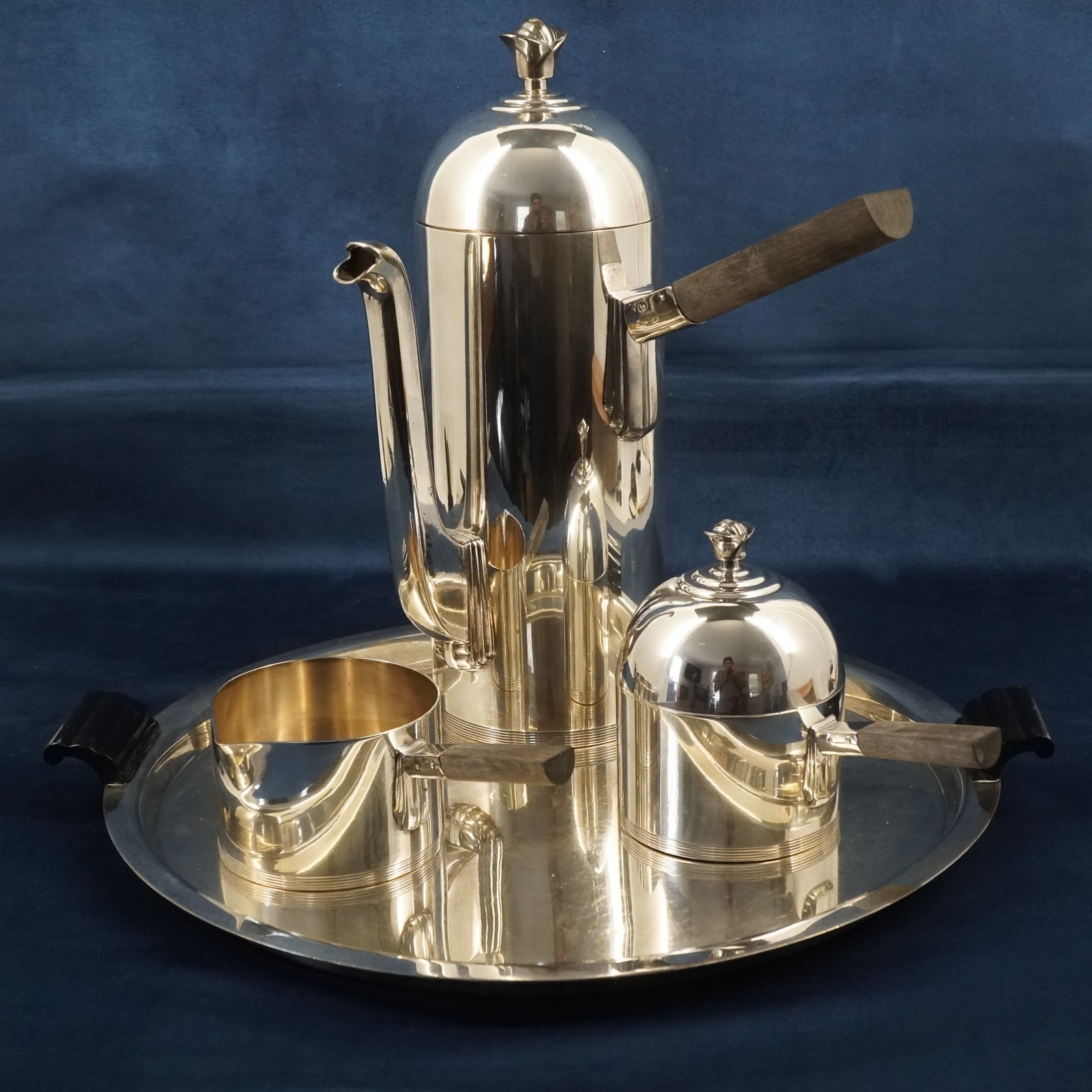 Lurelle Guild “His Royal Highness” Four Piece Coffee Service – Free Shipping USA