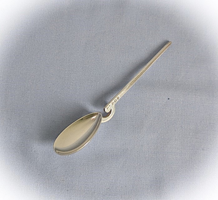 Vintage Sterling Silver Replica Roman Spoon Turner & Simpson Ltd 1973