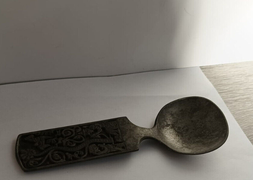 Vintage Souvenir Rare Spoon Decoration Metal Stamp Randa Home 7.5 x1.5″ Engraved