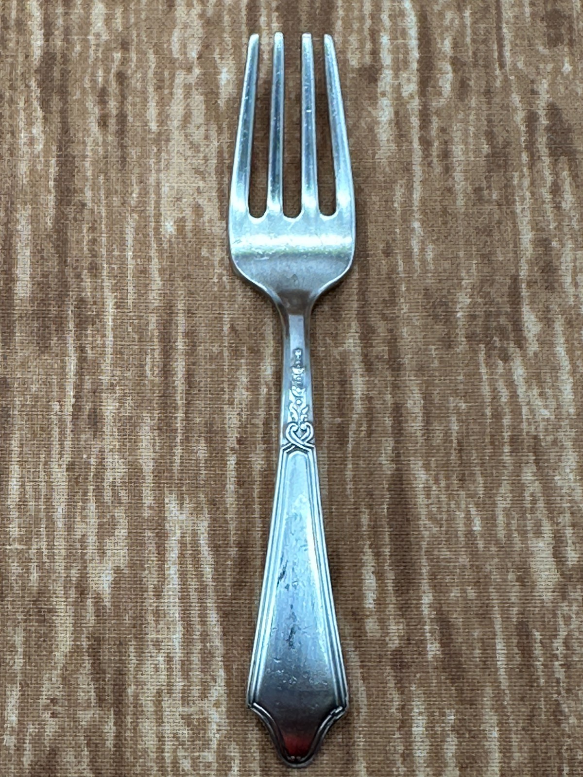 Baby Fork Sterling Pat 19 15 grams