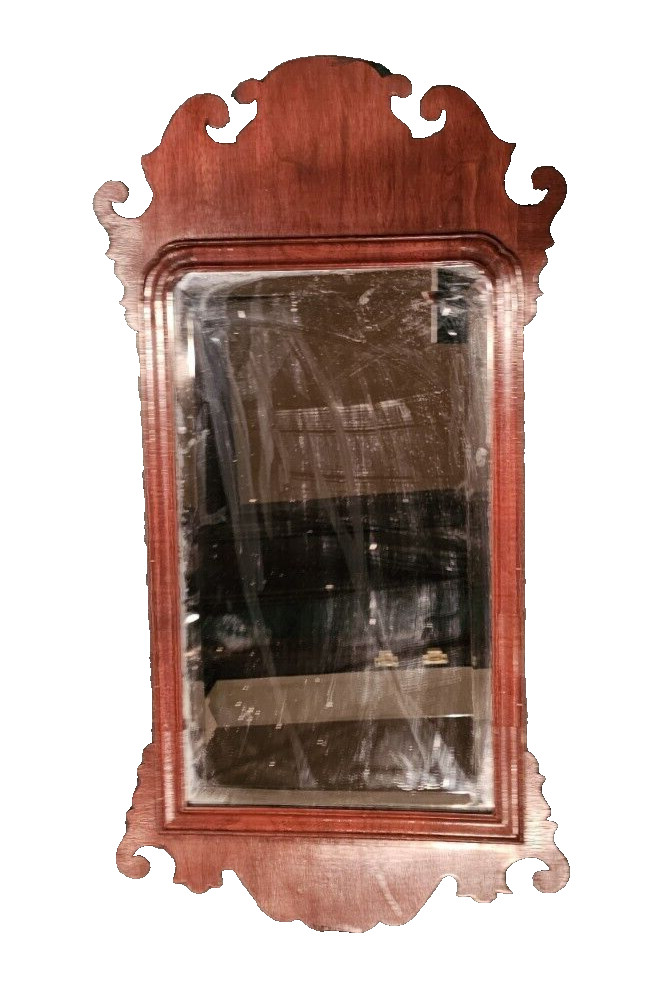 Friedman Brothers Williamsburg Chippendale Beveled Mirror Looking Glass CWLG 9
