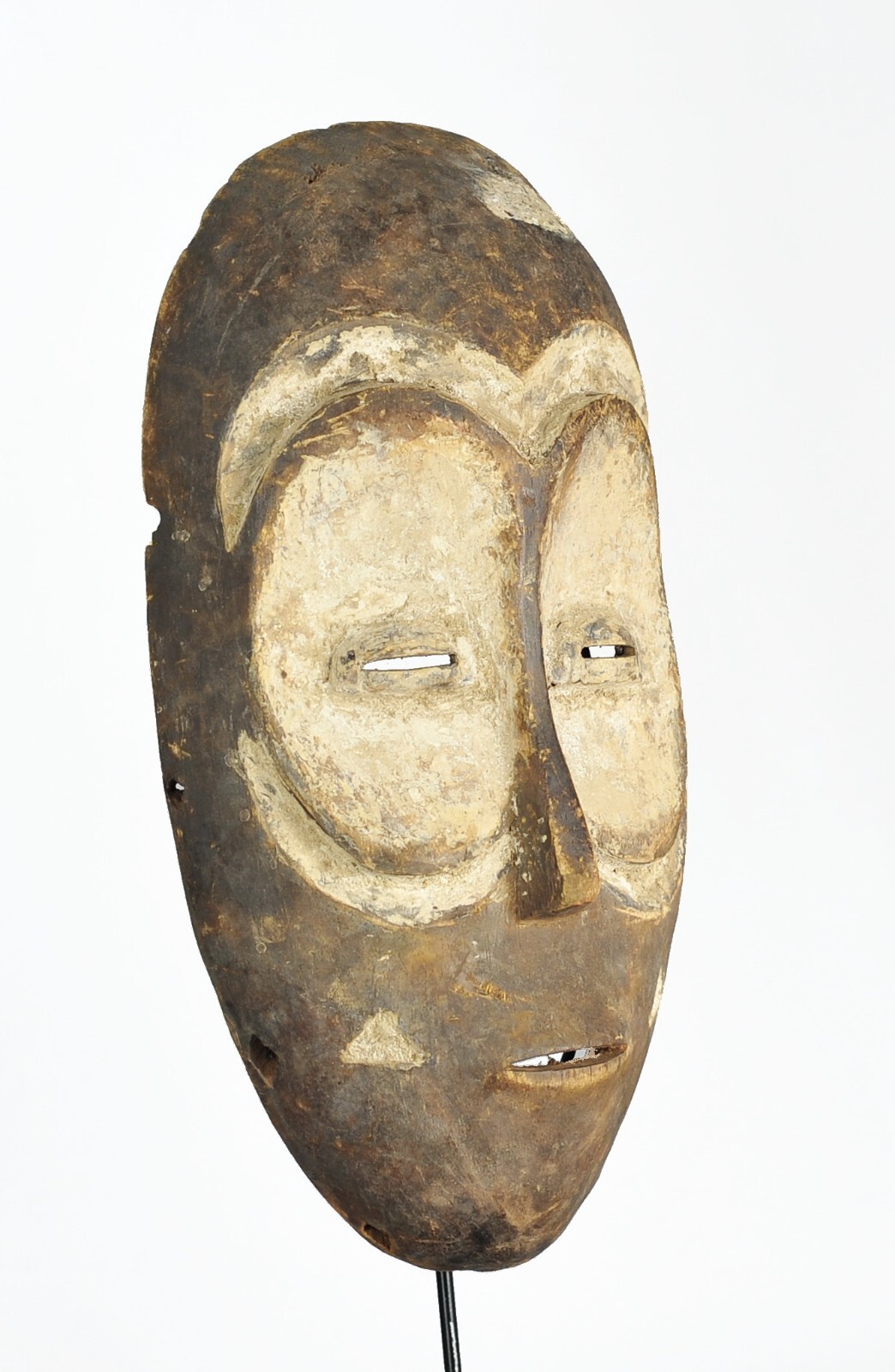 Large 15″ BEMBE Zoomorphic Owl Wood Mask Congo DRC African Tribal Art 1211