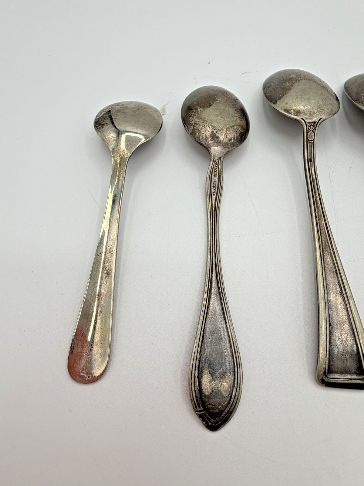 Vintage ASCO / American Silver Co. & Alvin Lot of 7 Spoons