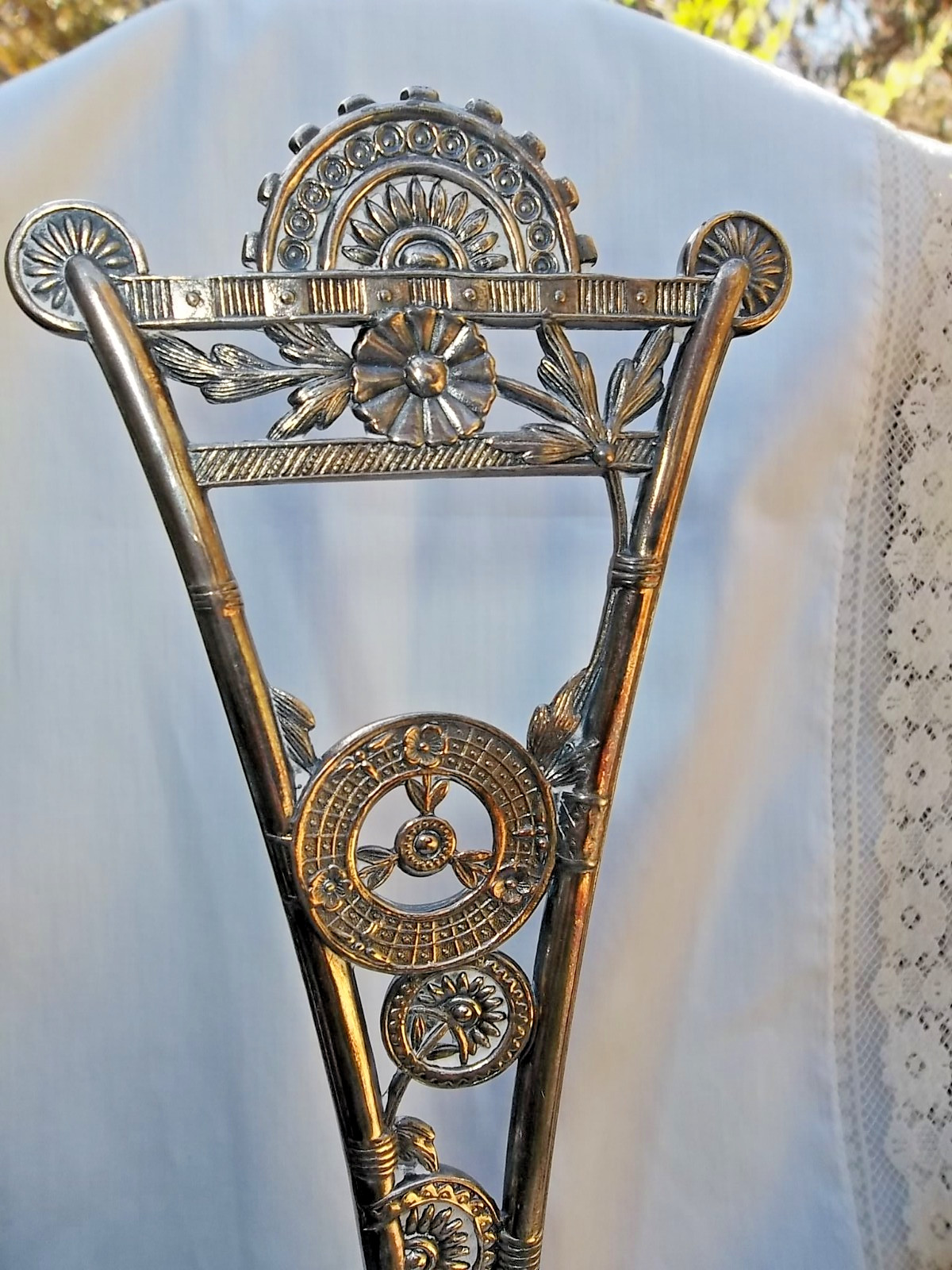 HARTFORD SILVER CASTOR/CRUET /CONDIMENT SET VICTORIAN QUADRUPLE PLATE #513 6PC