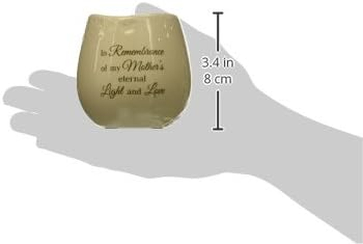 Pavilion Light Your Way Memorial Ceramic Vessel – 100% Soy Wax Candle with “In