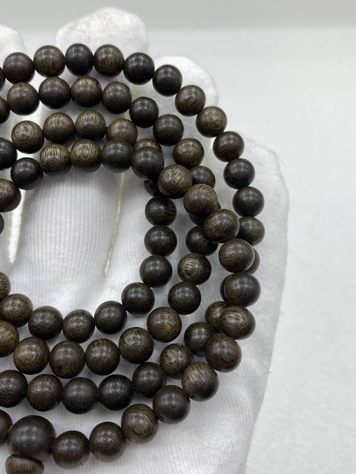 6mm Chinese Natural Eaglewood Handmade Exquisite Bracelets 31609