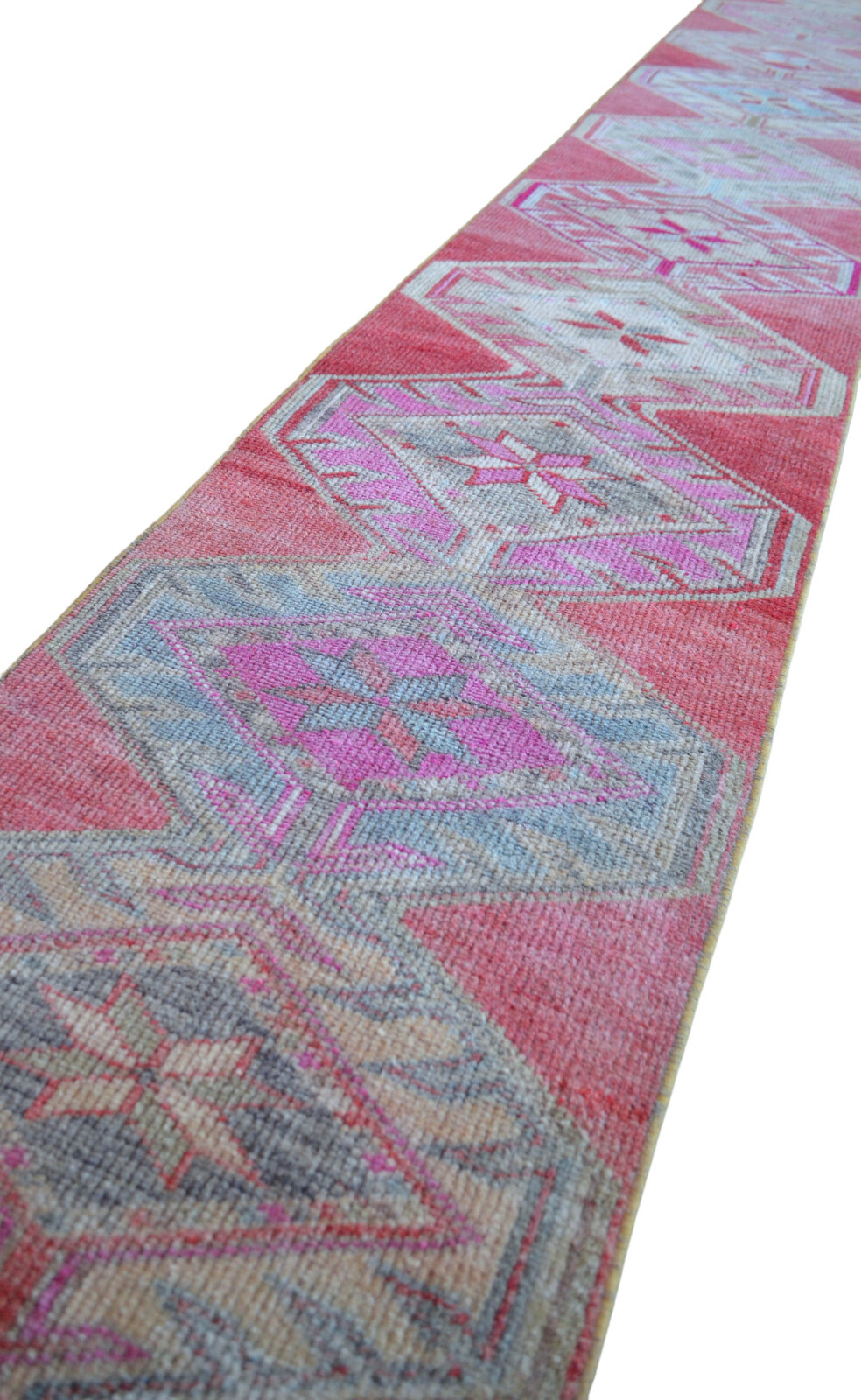 2×13 ft Runner HandMade NARROW Kitchen Hallway Rug Low Pile Act 1.10 x 12.10 ft