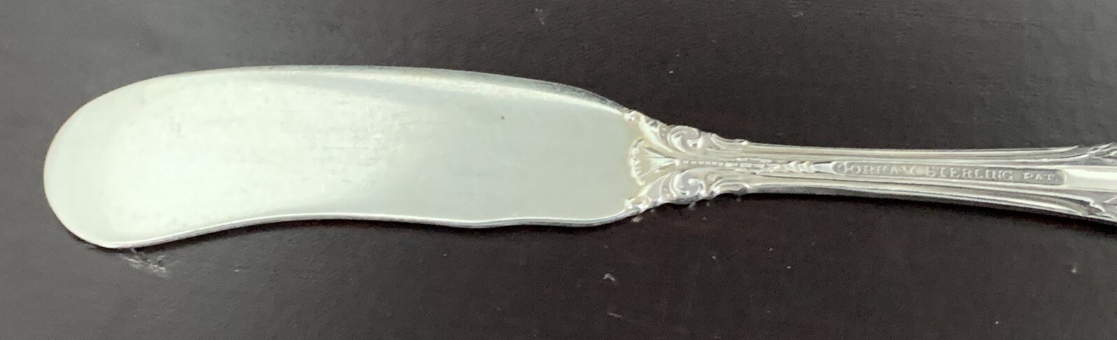 Gorham Sterling Flatware, King Edward, Solid Butter Knife, 5 3/4 inches