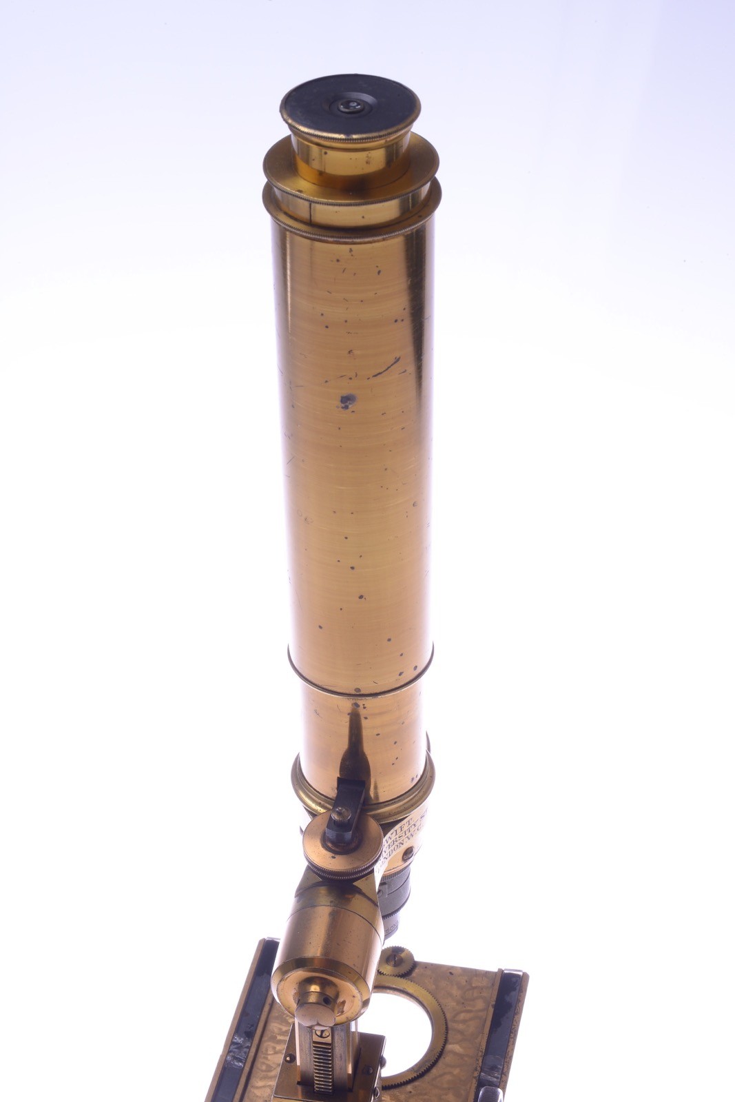 ✅ SWIFT ANTIQUE MICROSCOPE FOLDING, TRAVEL, PORTABLE*RARE, EARLY MODEL* C.1877