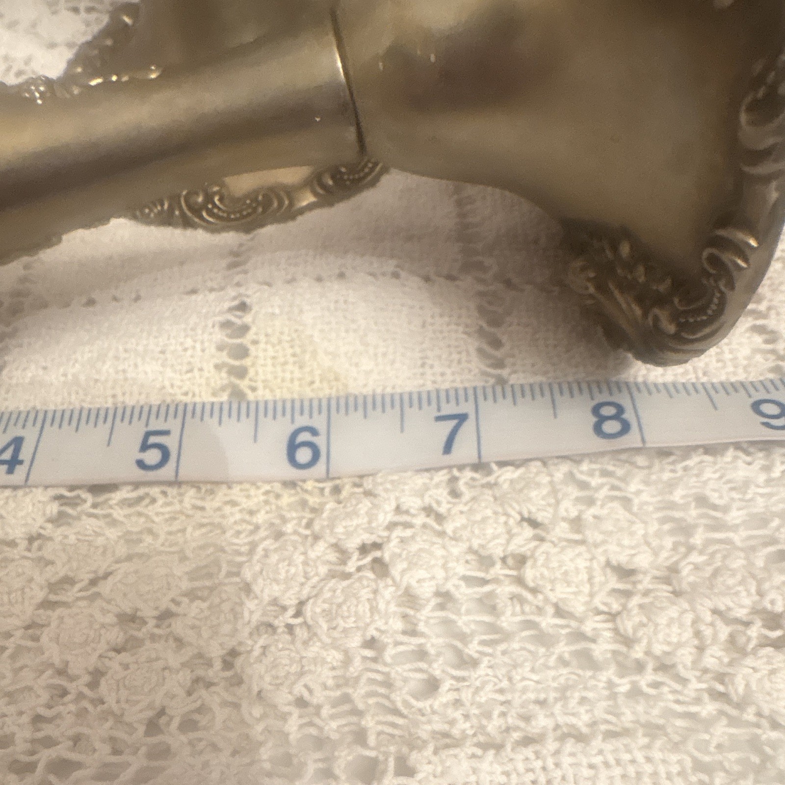 Pair Victorian Silverplate Candlesticks – Antique Grape Pattern Candle Holders