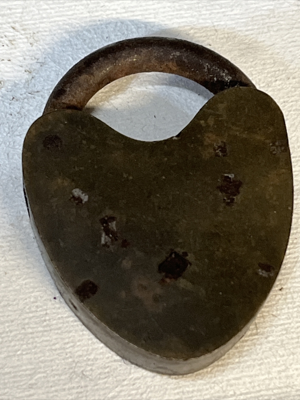 ORIGINAL Solid Brass MALLORY & WHEELER Co Small Luggage LOCK M.W. & Co NO KEY