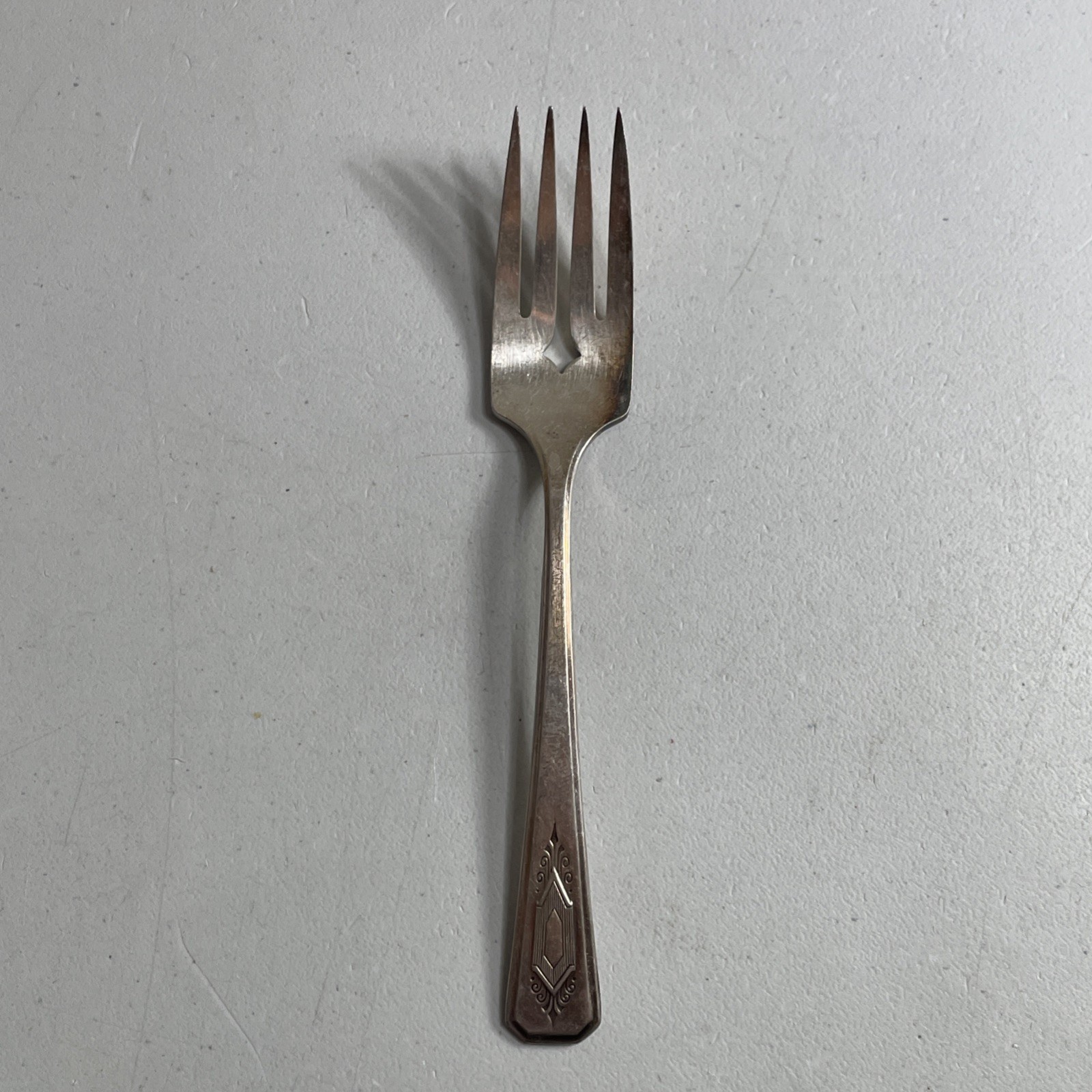 Vintage Silverplate Flatware — Wm A. Rogers A1 Plus 6″ Salad Fork