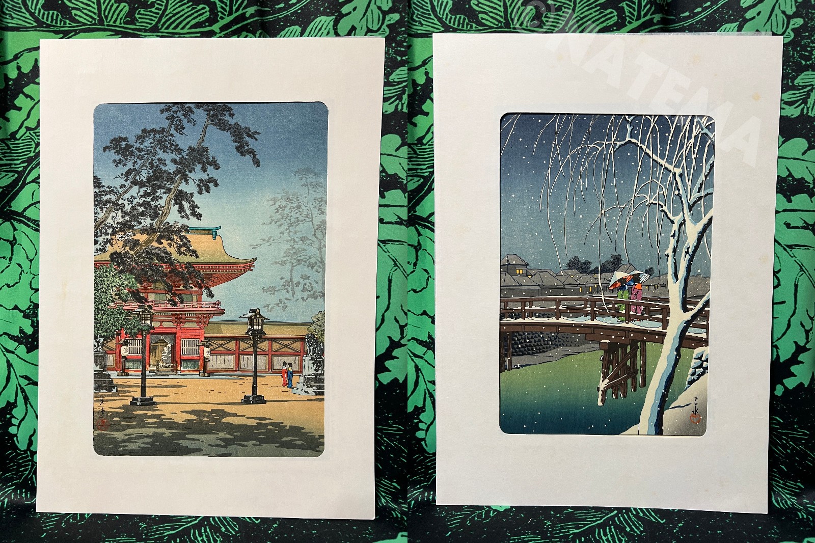 Hasui Kawase Koitsu Tsuchiya woodblock print “Japan Meisho Zukai” set of 28 Rare