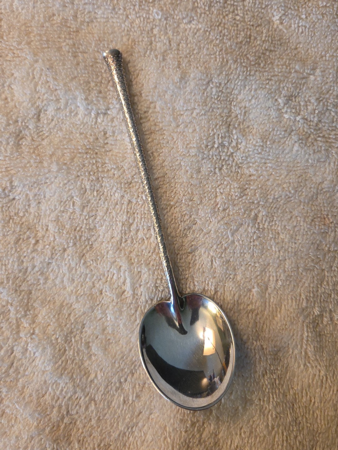 PALM BEACH by GORHAM sterling silver TEASPOON ICE CREAM? 5.75″ No Monogram