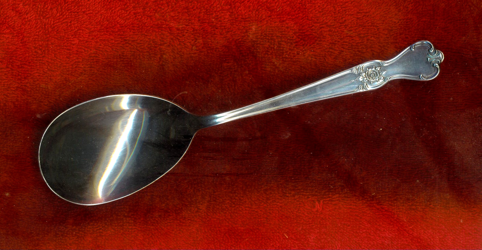Old Company Plate 1950 SIGNATURE Large Serving Spoon No Monogr FREE SHIPPING EXC