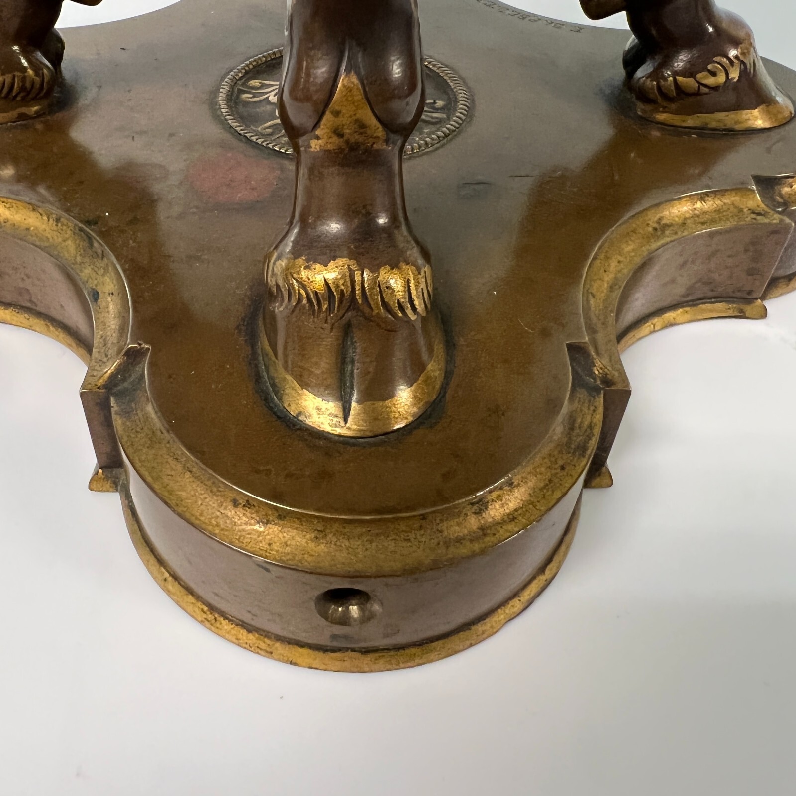 Barbedienne Bacchanalian Bronze Vase by Ferdinand Levillian