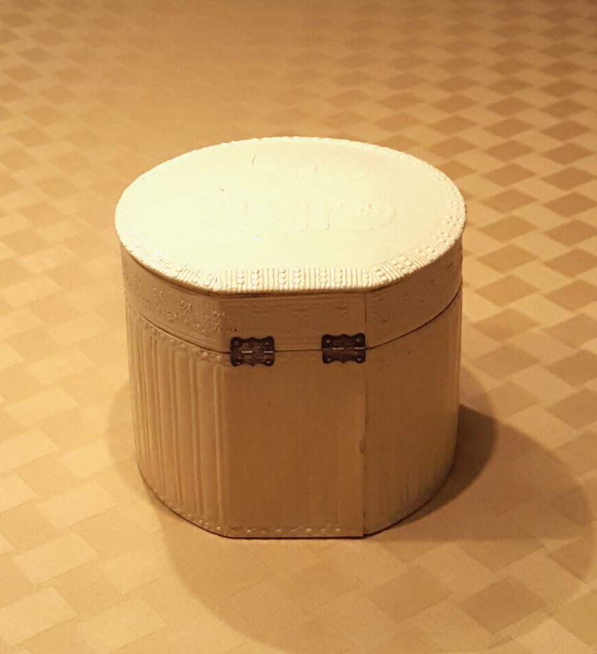 Antique Celluloid ‘Collars & Cuffs’ Storage and Travel Box
